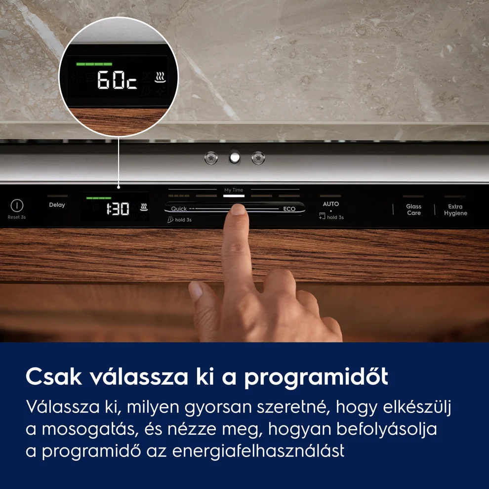 Electrolux E62LD210S Beépíthető mosogatógép kép 6