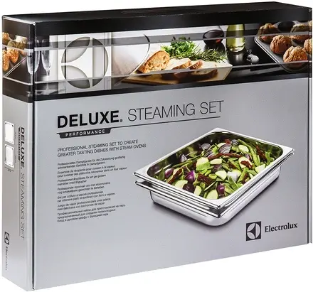 Electrolux E9OOGC23 Deluxe rozsdamentes acél párolóedény szett, 2 db Not assigned kép 3