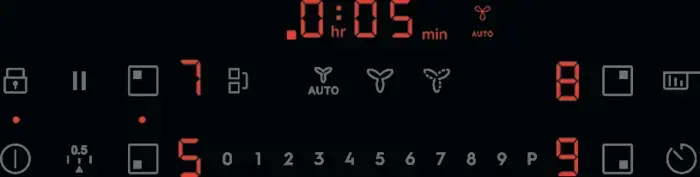 Electrolux ECC83410CK Beépíthető Főzőlap Indukciós lap + elszívó kép 2