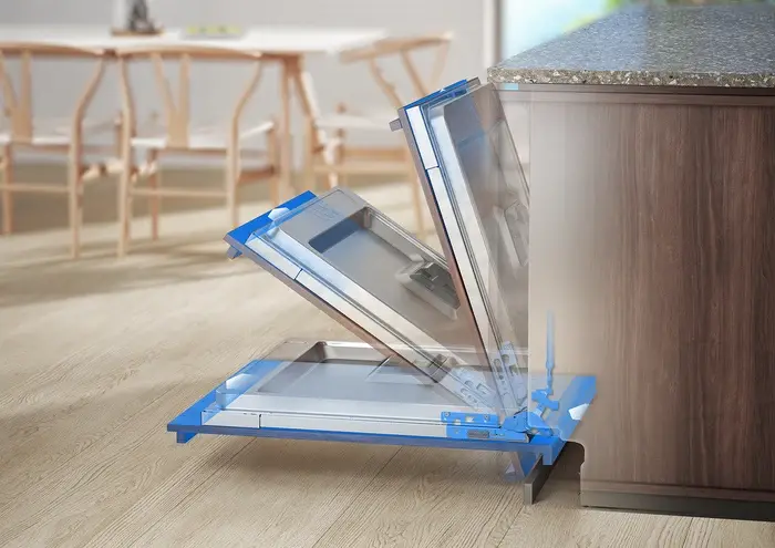Electrolux EES42210L SatelliteClean 600 Beépíthető keskeny mosogatógép, 45 cm kép 9