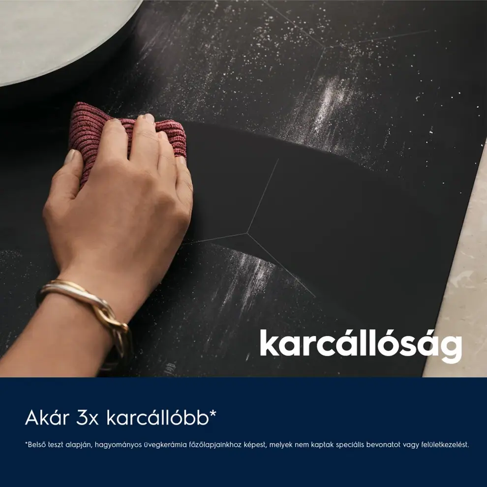 Electrolux EIS82453IT SenseBoil® 700 Indukciós főzőlap, SaphirMatt® SE 80 cm kép 2