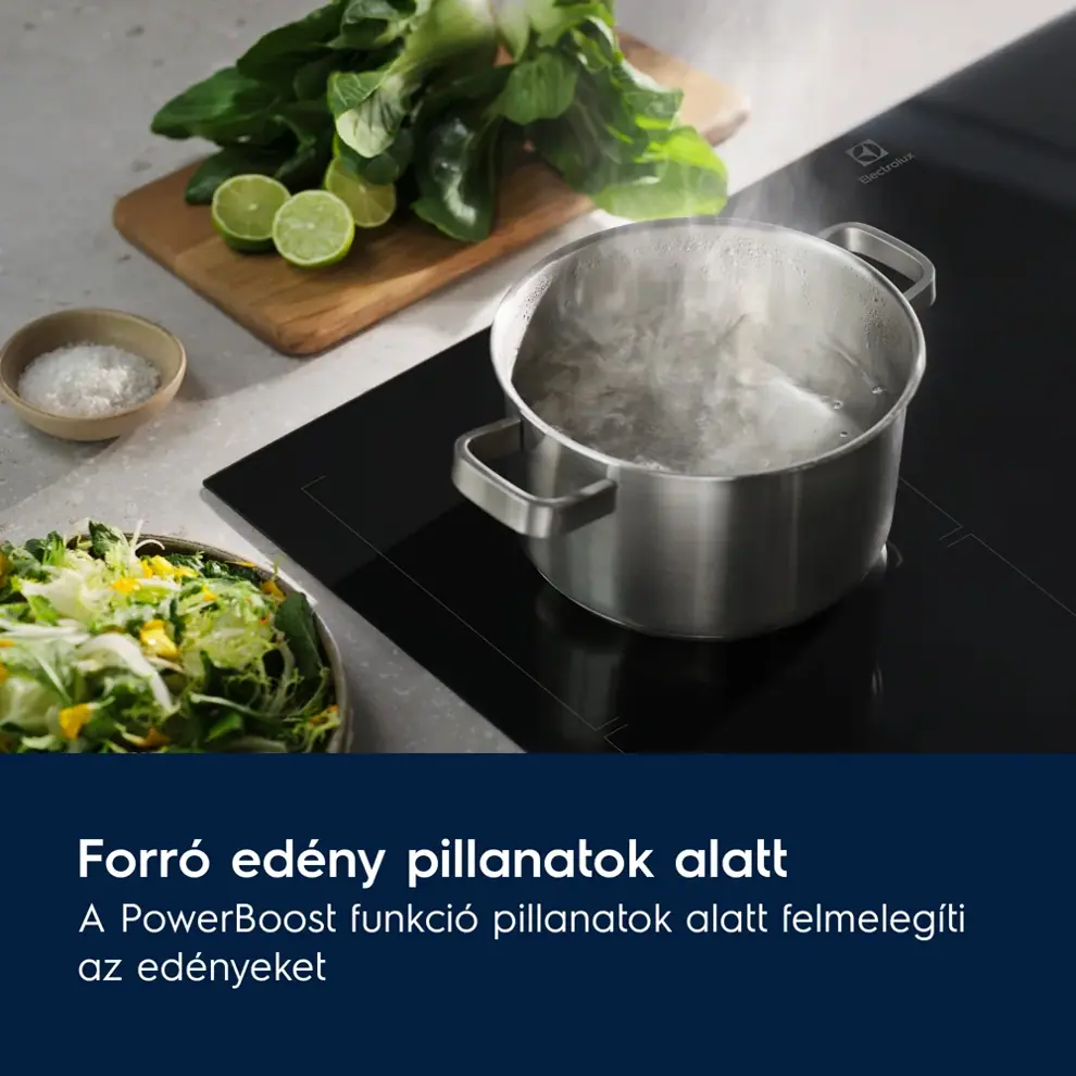 Electrolux EIS82453IT SenseBoil® 700 Indukciós főzőlap, SaphirMatt® SE 80 cm kép 3