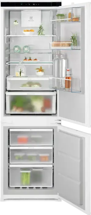Electrolux ENP7MD18S GreenZone 700 Beépíthető alulfagyasztós kombi hűtő, 177,2 cm Fő kép