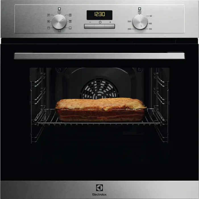 Electrolux EOF3H00BX+EHF6547FXK beépíthető sütő + beépíthető főzőlap kép 18