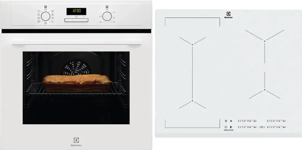 Electrolux EOF3H40BW+EIV63440BW beépíthető sütő + beépíthető főzőlap Fő kép