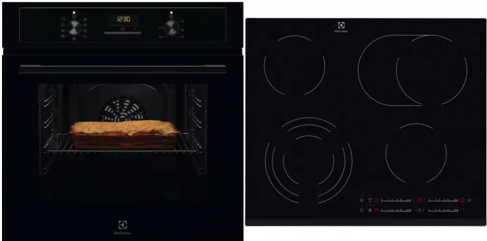 Electrolux EOF3H50BK+EHF6547FXK beépíthető sütő + beépíthető főzőlap Fő kép