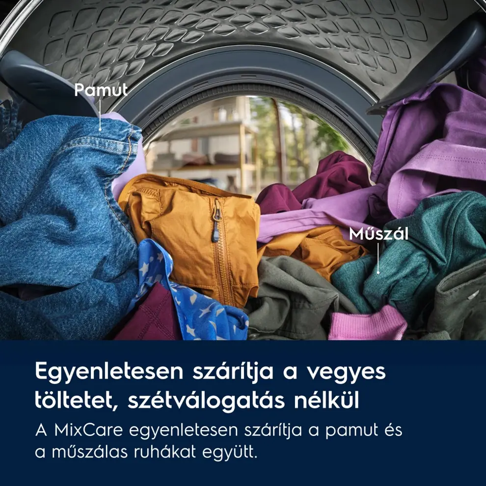 Electrolux EW7F2482E + EW6D285AE mosógép + szárító kép 9