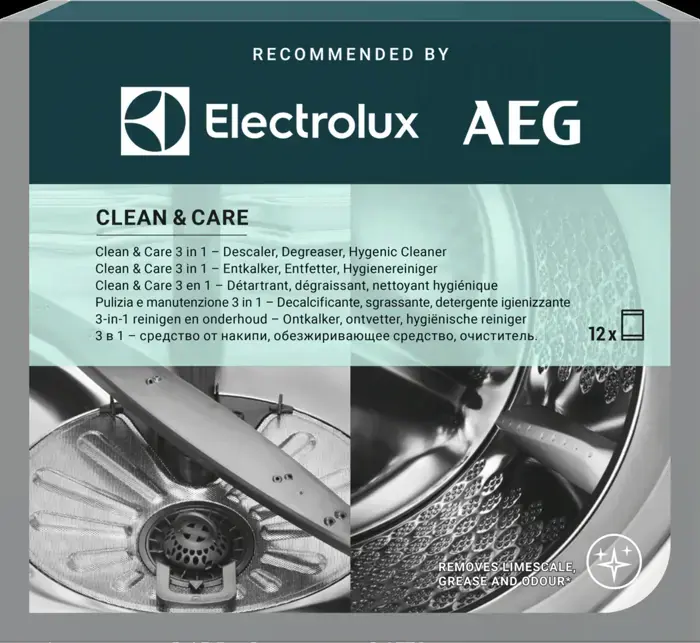 Electrolux M2GCP121 Mosó-és mosogatógép fertőtlenítő, zsíroldó és vízkőoldó, 12 db Fő kép