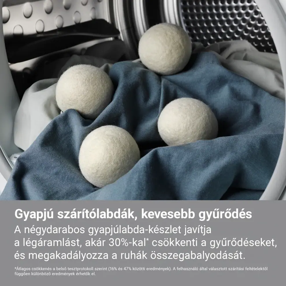 Electrolux M9YHODB2 Gyapjú labdák szárításhoz kép 3