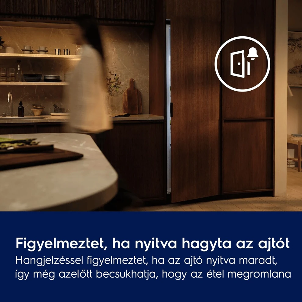 Electrolux TNL6HC37K2 Kombi hűtő alulfagyasztós NF kép 4