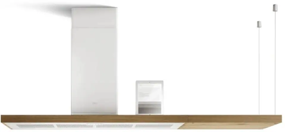 Elica BIO ISLAND WH/A/120X53 ROVERE kürtős páraelszívó Fő kép