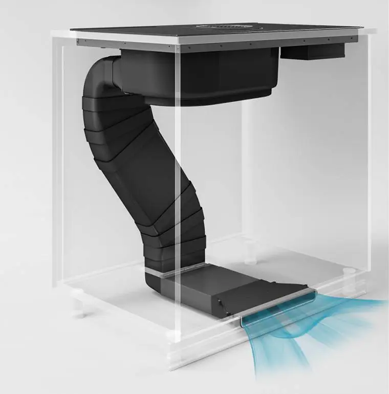 Elica NIKOLTESLA EVO PLINTH OUT légcsatorna készlet Bekötő szettek kép 2
