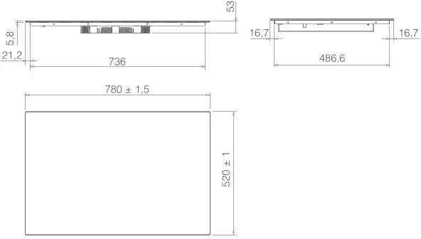Elica PRF0183912 beépíthető indukciós főzőlap kép 2