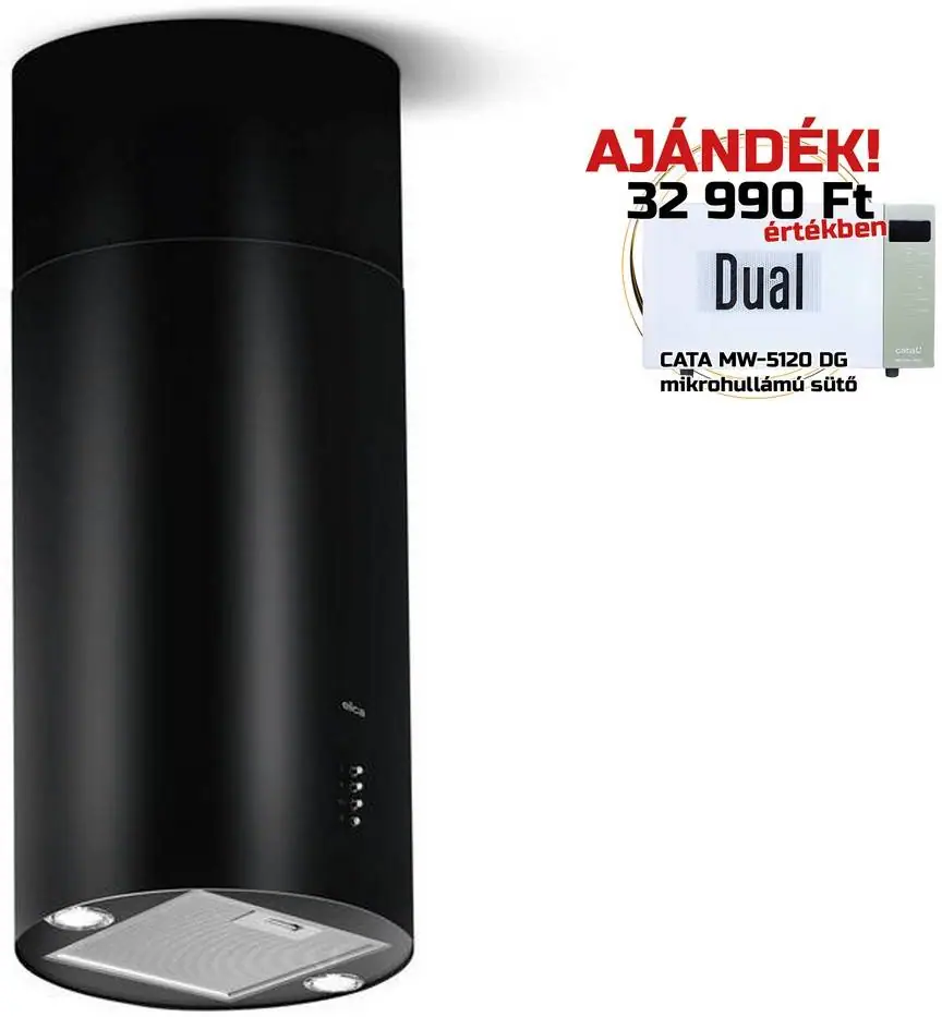 Elica TUBE PRO ISLAND BL MAT/A/43 ! sziget páraelszívó Fő kép