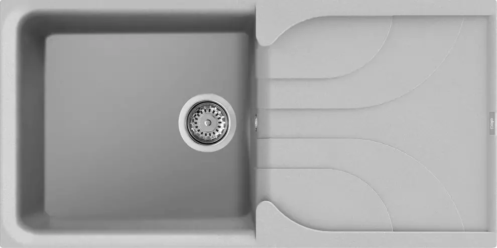 Elleci Ego 480 M79 aluminium (LME48079) Gránit mosogatótálcák Fő kép