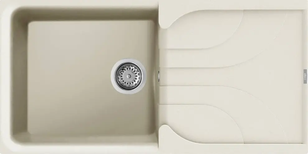 Elleci Ego 480 G62 bianco antico (LGE48062) Gránit mosogatótálcák Fő kép