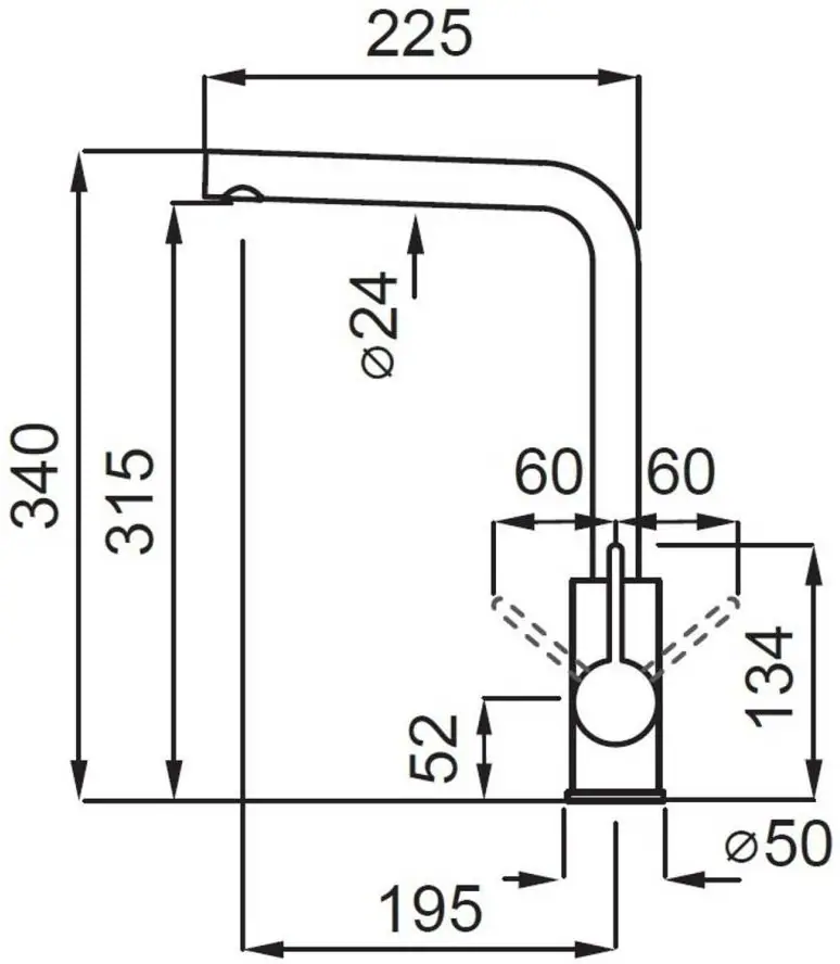 Elleci Shell G68 bianco (MGKS0168) Csaptelepek kép 2