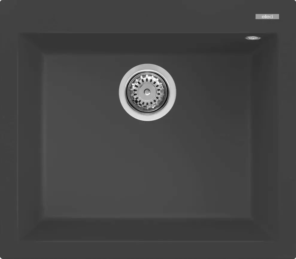Elleci Quadra 105  M70 ghisa (LMQ10570) Gránit mosogatótálcák Fő kép