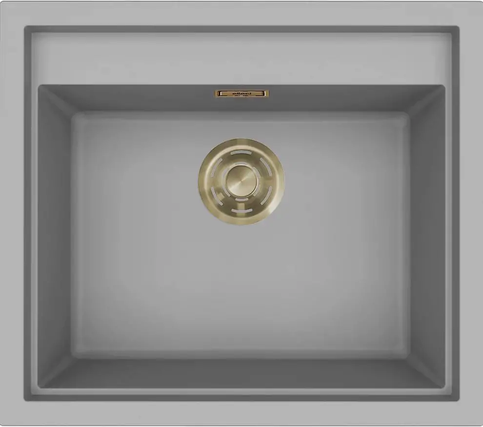 Elleci Sintesi 105 K99 Dark Grey arany tartozékokkal Keratek Plus mosogatótálcák Fő kép