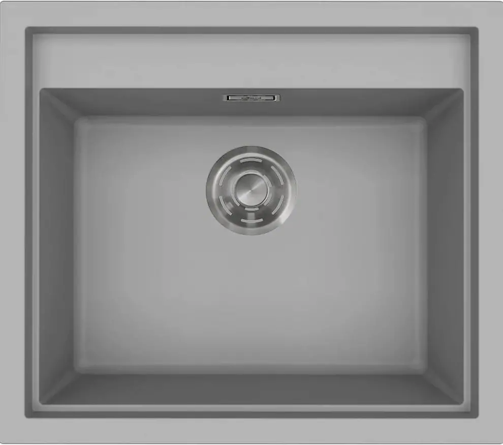 Elleci Sintesi 105 K99 Dark Grey inox tartozékokkal Keratek Plus mosogatótálcák Fő kép