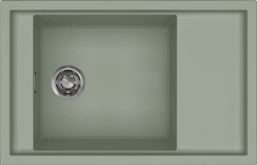 Elleci Sintesi 305 K82 Sage inox tartozékokkal Keratek Plus mosogatótálcák Fő kép