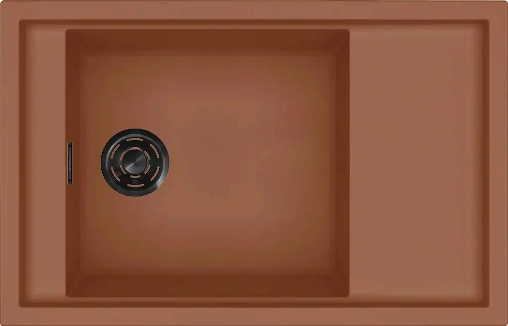 Elleci Sintesi 305 K83 Clay fekete tartozékokkal Keratek Plus mosogatótálcák Fő kép