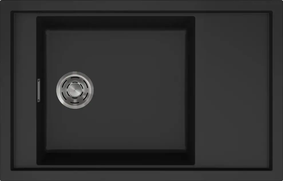 Elleci Sintesi 305 K86 Black inox tartozékokkal Keratek Plus mosogatótálcák Fő kép