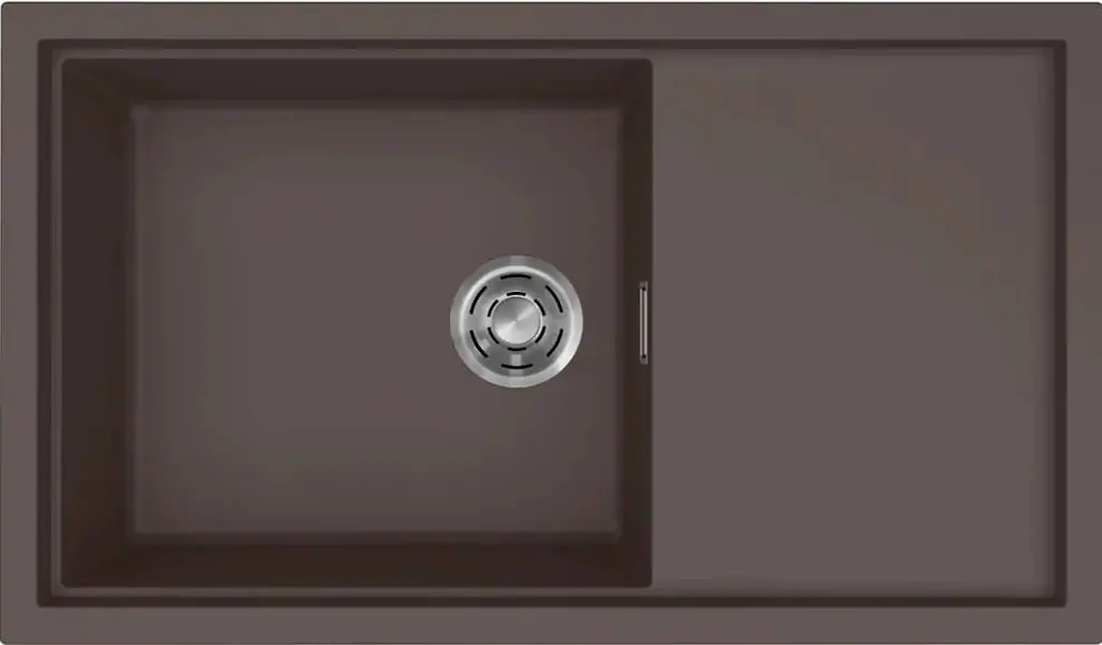 Elleci Sintesi 410 K87 Cocoa inox tartozékokkal Keratek Plus mosogatótálcák Fő kép