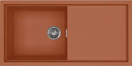 Elleci Sintesi 480 K83 Cavern Clay inox tartozékokkal Keratek mosogatótálcák Fő kép