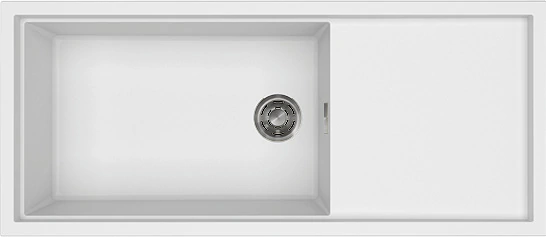 Elleci Sintesi 510 K96 White inox tartozékokkal Keratek mosogatótálcák Fő kép