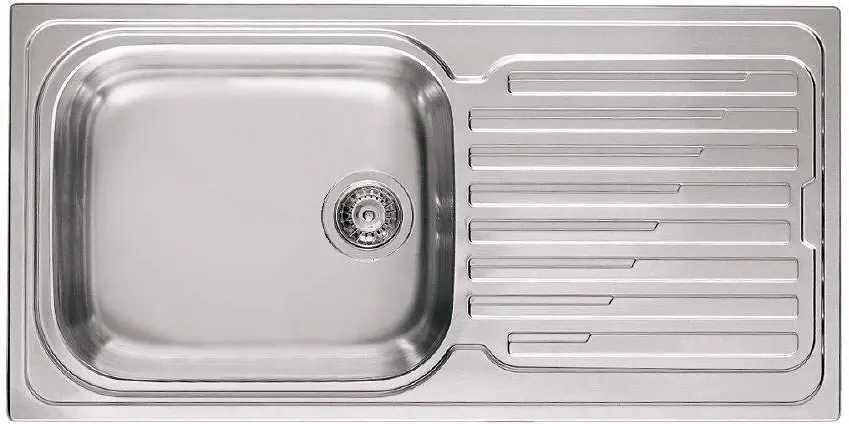 Elleci Sky 480 medence jobb oldalt Inox (LIK480SACDX) Rozsdamentes mosogatótálcák Fő kép