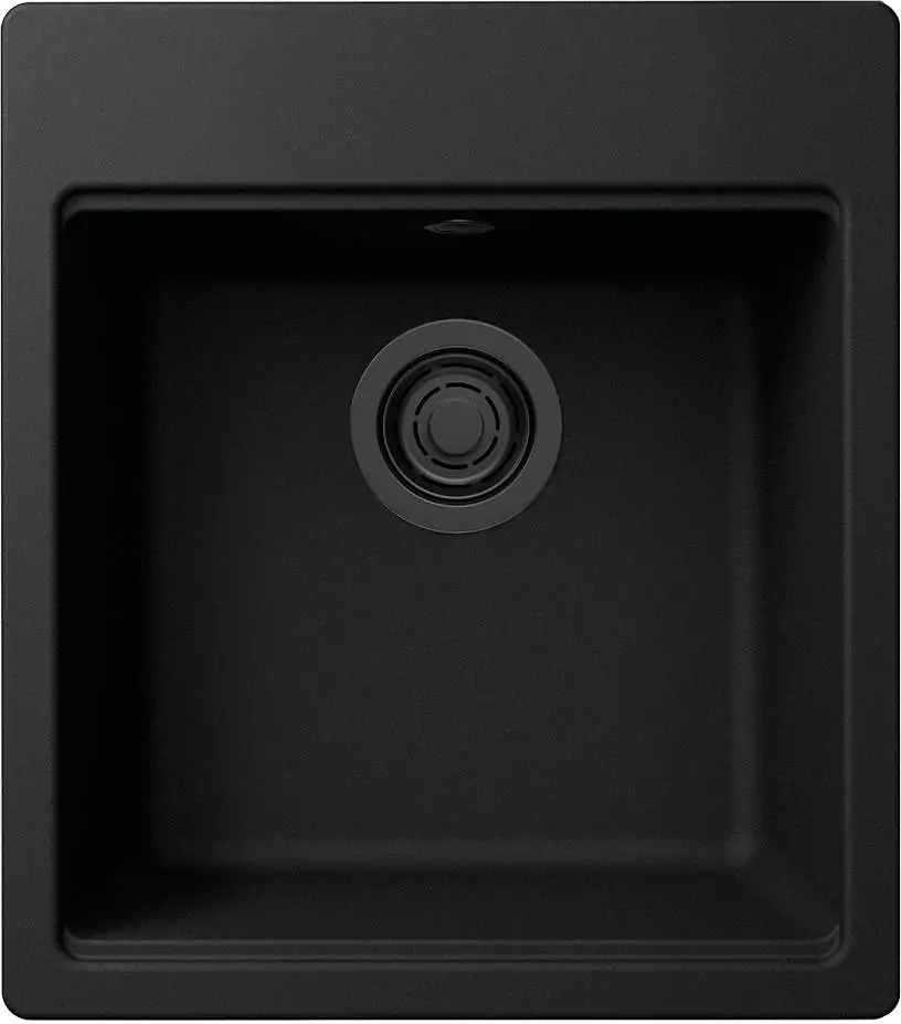 Elleci Time 102 fekete tartozékokkal G40 nero (LG210240BKM) Gránit mosogatótálcák Fő kép