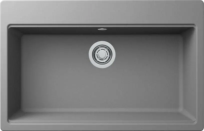 Elleci Time 130  G48 cemento (LG213048) Gránit mosogatótálcák Fő kép