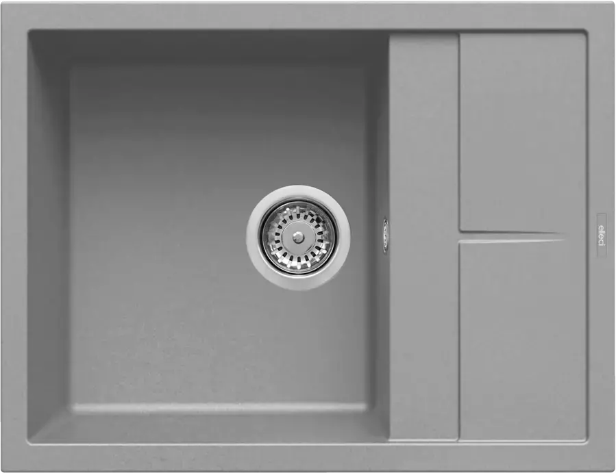 Elleci Unico 125  M79 aluminium (LMU12579) Gránit mosogatótálcák Fő kép