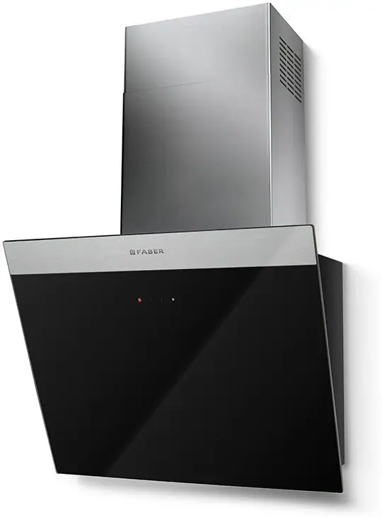 Faber DAISY + BK A55 INOX-FEKETE kürtős páraelszívó Fő kép
