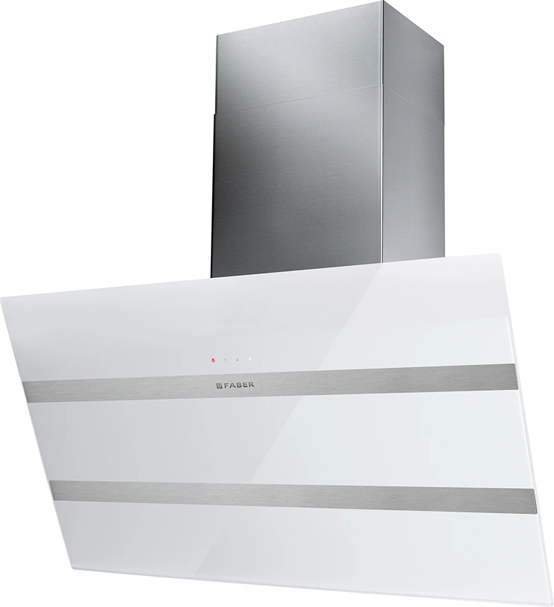 Faber STEELMAX EV8 LED WH/X A80 INOX-FEHéR kürtős páraelszívó Fő kép