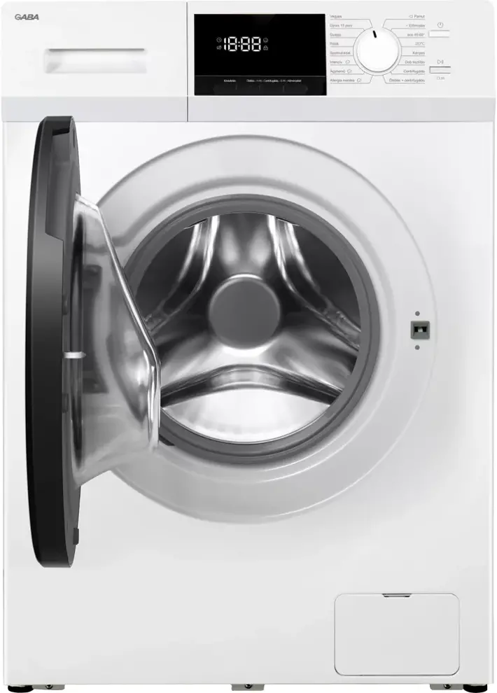 Gaba GTW-612A elöltöltős keskeny mosógép kép 3