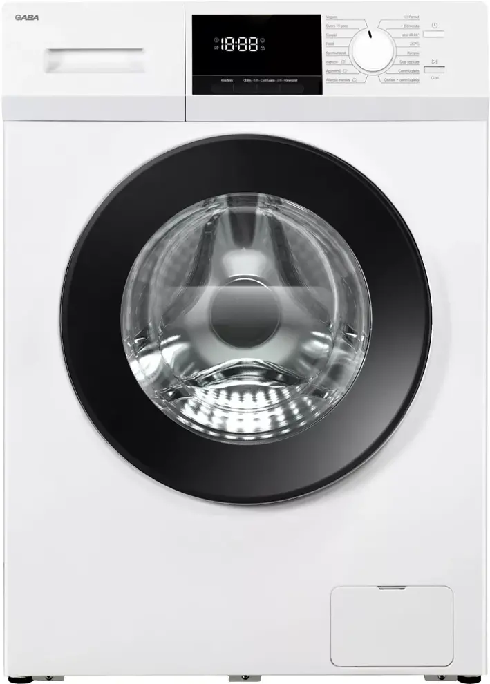 Gaba GTW-612A elöltöltős keskeny mosógép Fő kép