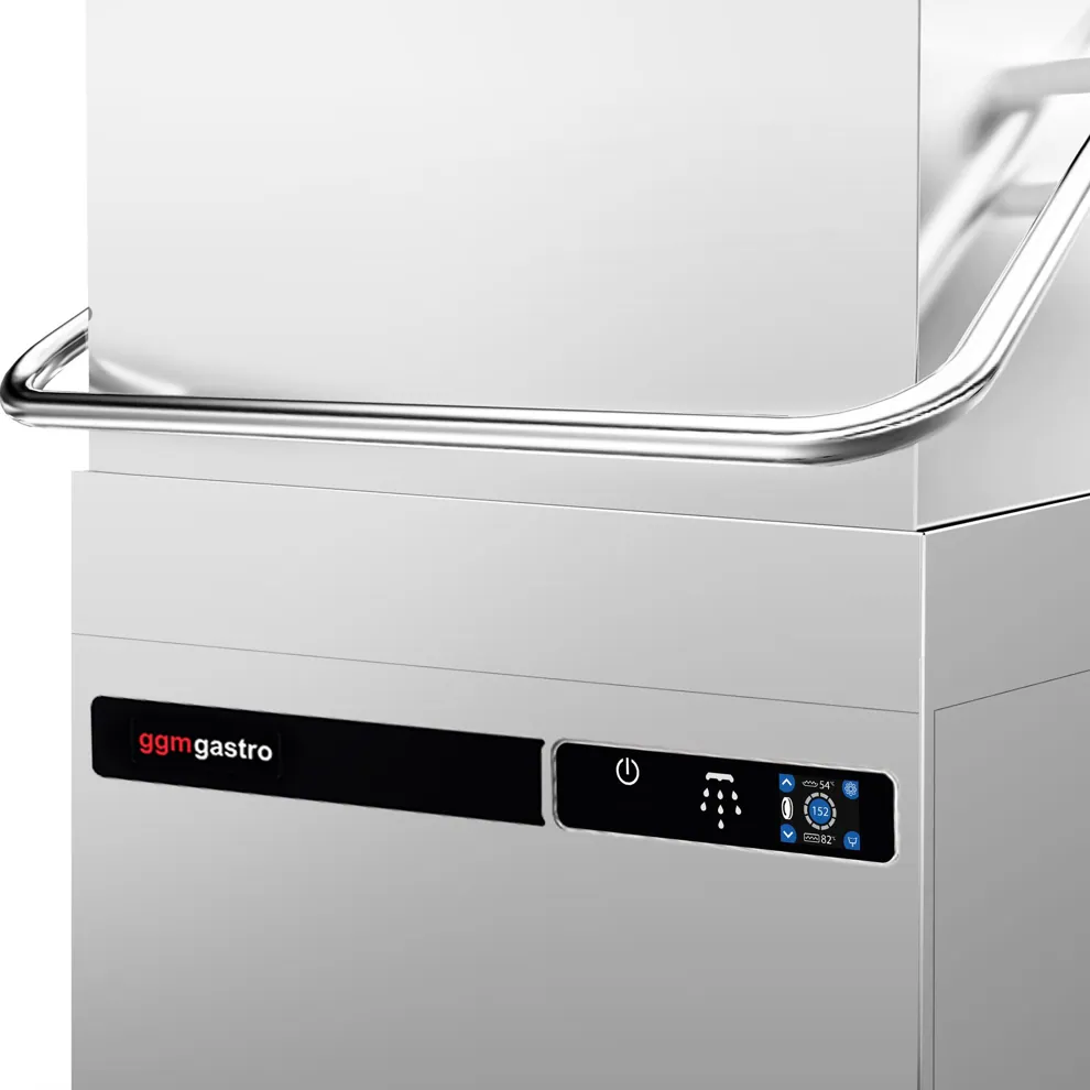 Ggm gastro DSOZ445N Kalapos mosogatógép - érintőkijelzős vezérlés - 9,66 kW - mosogatószer- és öblítőszer-adagolóval, ürítőszivattyúval kép 8