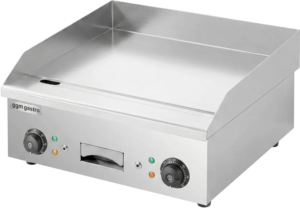 Ggm gastro EGK75 Elektromos rostlap - 4,3 kW - Sima - Sütőfelület: 720x410 mm - asztali - Professzionális kép 4