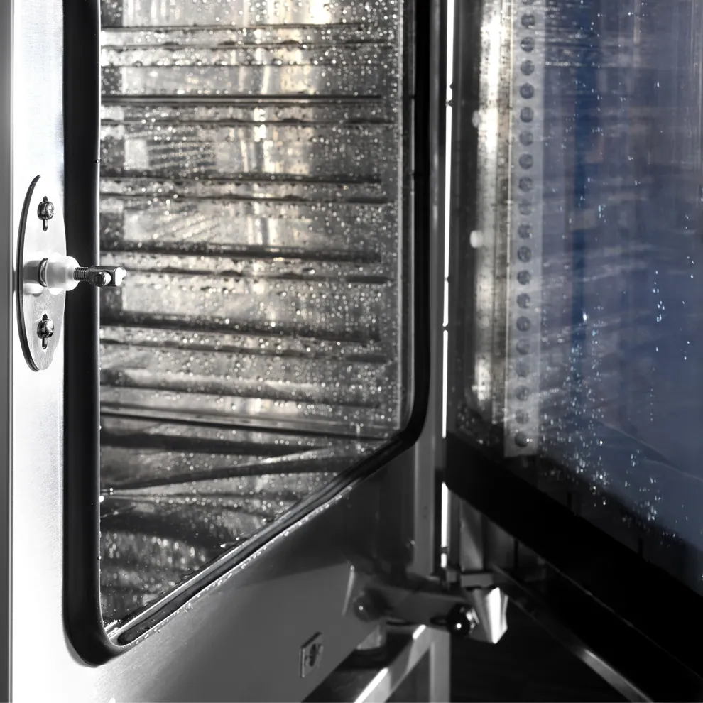 Ggm gastro KDTE1111N Elektromos- Kombi sütő - gőzpároló - Érintő - 10,1 érintőképernyős kijelző - 11x GN 1/1 - inkl. Automatikus tisztítórendszer & maghőmérő kép 10