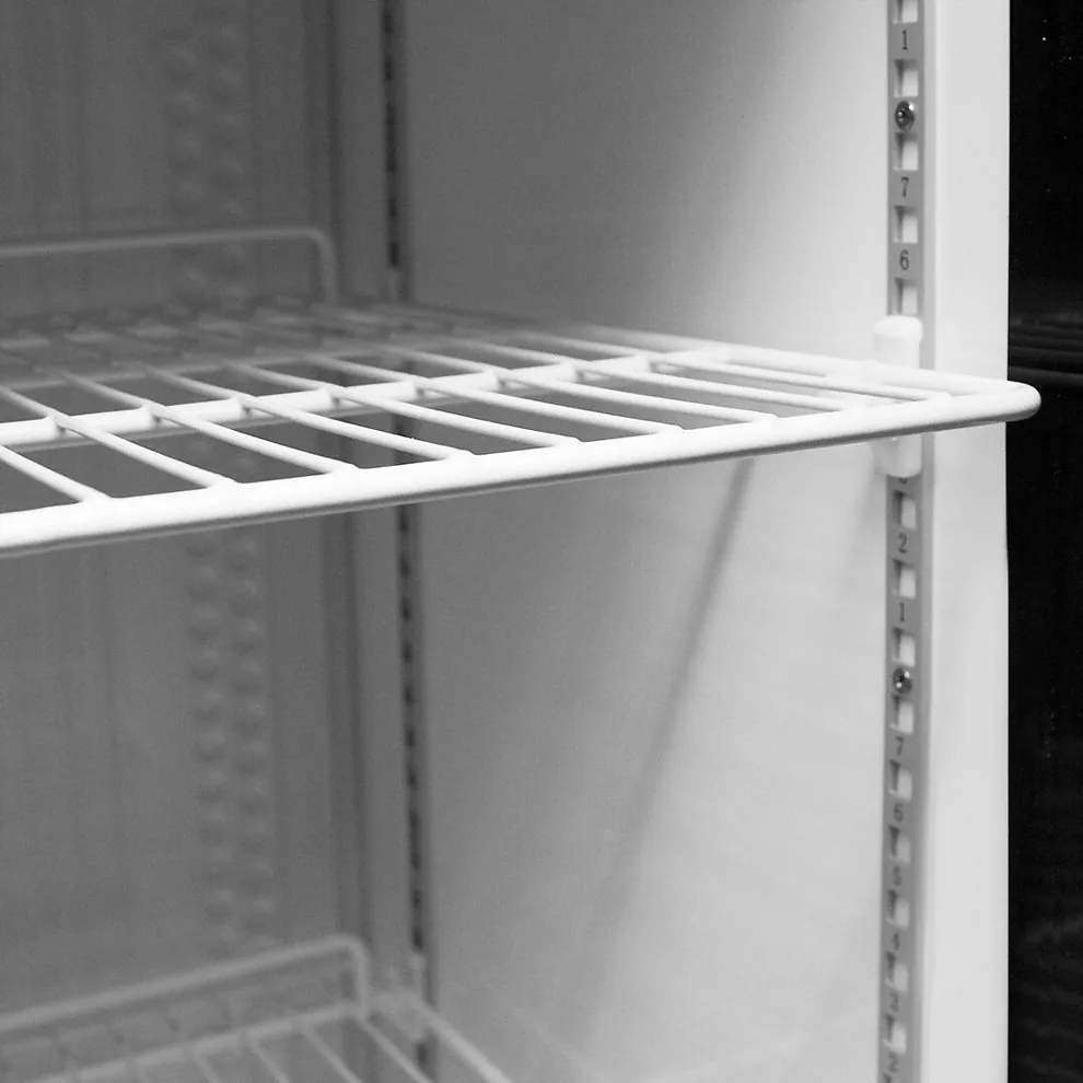 Ggm gastro KSS400GN Üvegajtós ipari hűtőszekrény ECO - 400 liter - statisztikus - 1 üvegajtós - 4 polccal kép 6