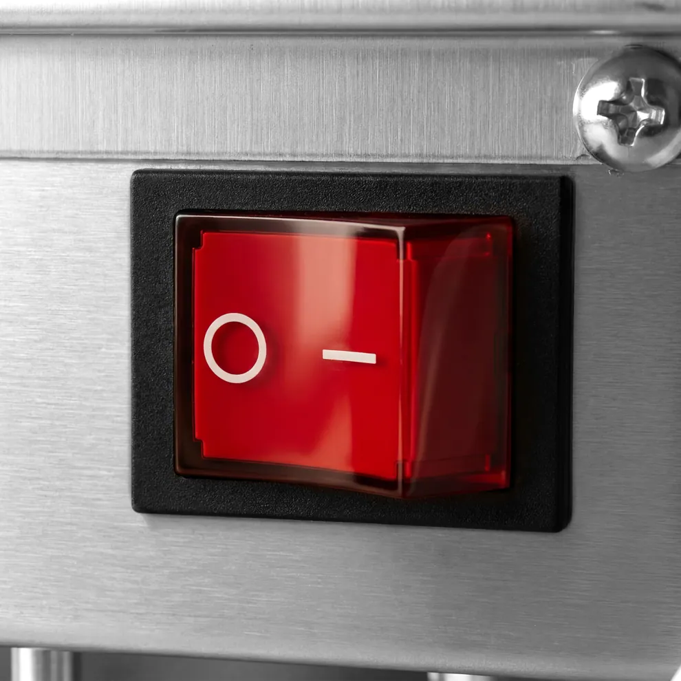 Ggm gastro MKD15NR Tejhűtő – kávégépekhez - 300 mm - 15 liter - digitális vezérlés - 1 üvegajtó & LED‑világítás - tejcső‑átvezető nyílással - fekete kép 8