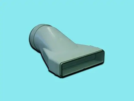 Gonal Cső-lapos csatorna átalakító-9 Légtechnikai csövek, elemek és idomok (Webshop) Fő kép
