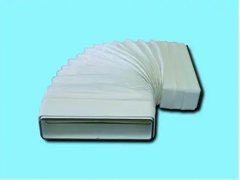 Gonal Flexibilis könyök 55x220-as csatlakozással-2 Légtechnikai csövek, elemek és idomok (Webshop) Fő kép