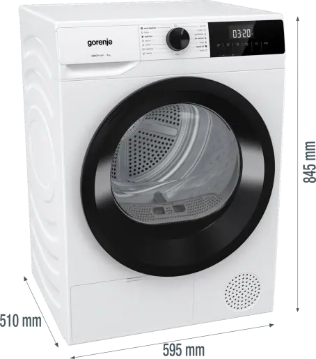 Gorenje D2HNE7D hőszivattyús szárítógép kép 6