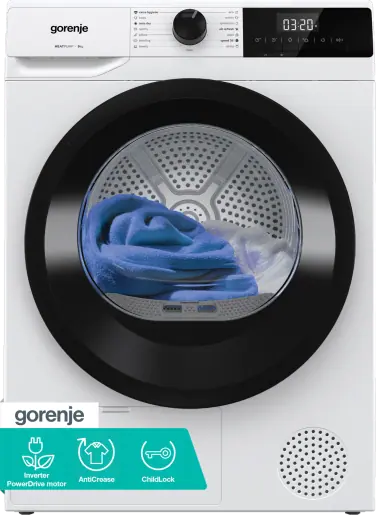 Gorenje D2HNE9D hőszivattyús szárítógép Fő kép