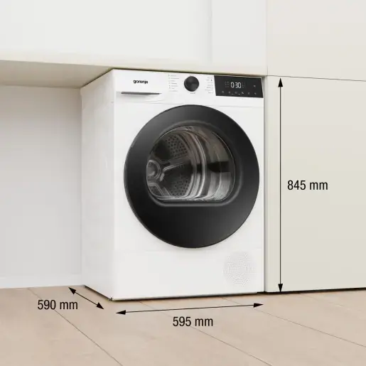 Gorenje DG2P9D hőszivattyús szárítógép kép 2