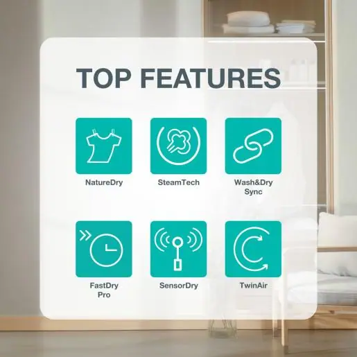 Gorenje DG69CPS hőszivattyús szárítógép kép 3