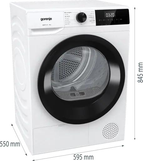 Gorenje DHNE82 hőszivattyús szárítógép kép 7